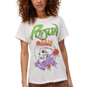 Poison Daydreamer Women's Graphic T-Shirt - White Size M